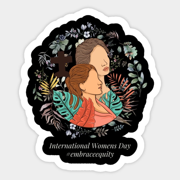 international women's day 2023 embrace equity 2023 Sticker by Ballari